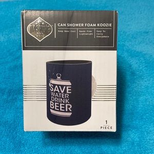 Can Koozie with suction cup for those who will drink their beer anywhere.